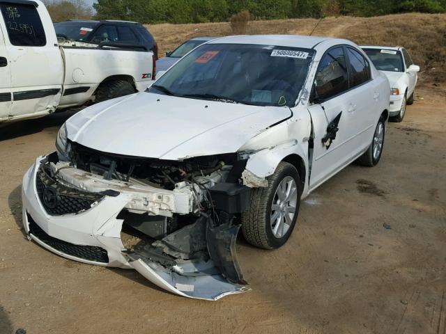 JM1BK12F371670060 - 2007 MAZDA 3 I WHITE photo 2