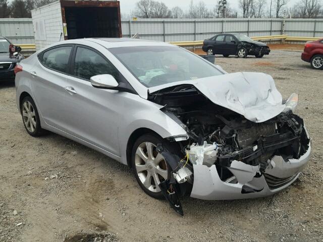 5NPDH4AE0BH014269 - 2011 HYUNDAI ELANTRA GL SILVER photo 1