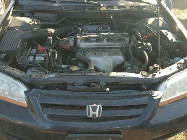 JHMCG56682C013001 - 2002 HONDA ACCORD EX BLACK photo 7