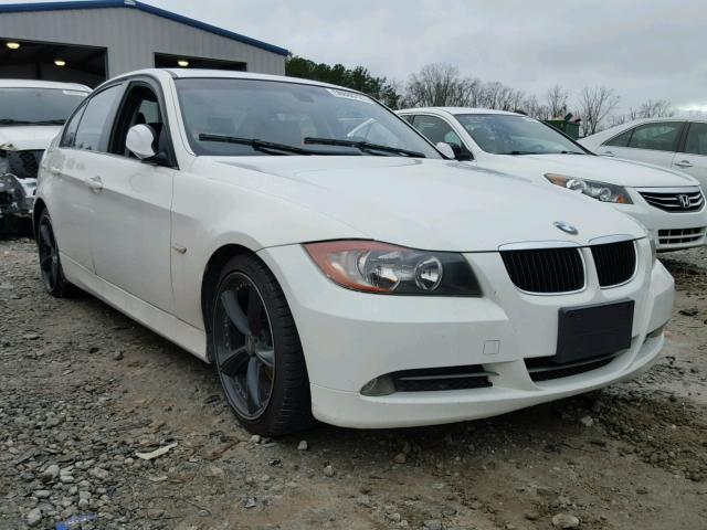 WBAVA37548NL44576 - 2008 BMW 328 I WHITE photo 1