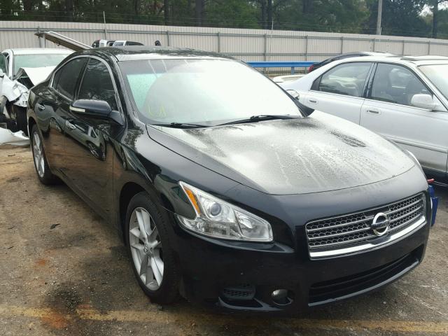 1N4AA5AP7AC873471 - 2010 NISSAN MAXIMA S BLACK photo 1