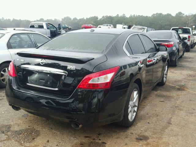 1N4AA5AP7AC873471 - 2010 NISSAN MAXIMA S BLACK photo 4