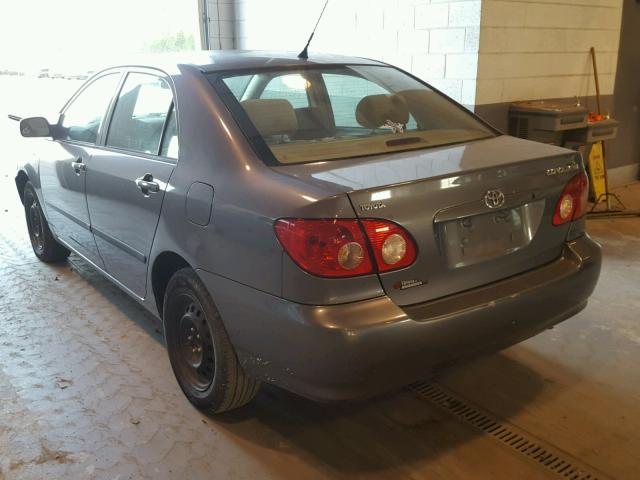 1NXBR32E27Z788965 - 2007 TOYOTA COROLLA CE GRAY photo 3