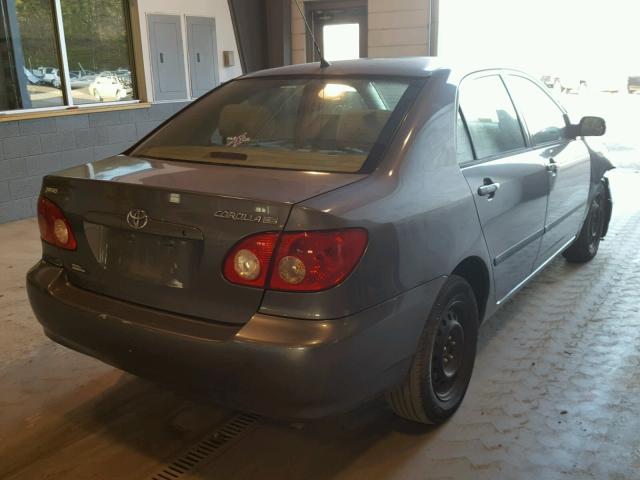 1NXBR32E27Z788965 - 2007 TOYOTA COROLLA CE GRAY photo 4