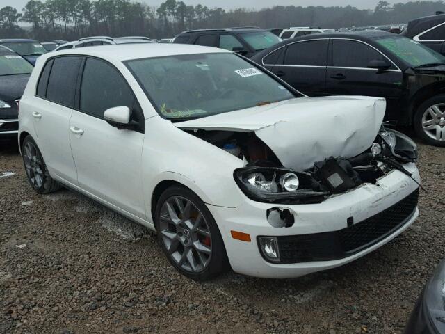 WVWHV7AJ8DW140188 - 2013 VOLKSWAGEN GTI WHITE photo 1