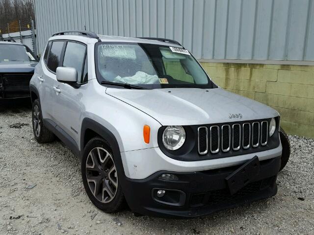 ZACCJABBXHPE63624 - 2017 JEEP RENEGADE L SILVER photo 1