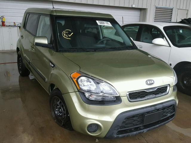 KNDJT2A52C7445322 - 2012 KIA SOUL GREEN photo 1