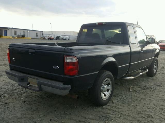 1FTYR14U91PA06285 - 2001 FORD RANGER SUP BLACK photo 4