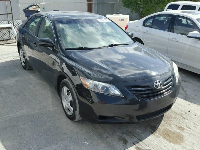 4T1BE46K69U384653 - 2009 TOYOTA CAMRY BASE BLACK photo 1