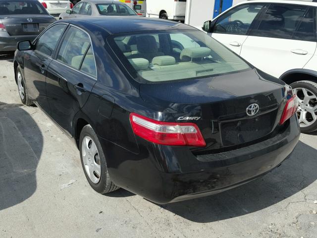 4T1BE46K69U384653 - 2009 TOYOTA CAMRY BASE BLACK photo 3