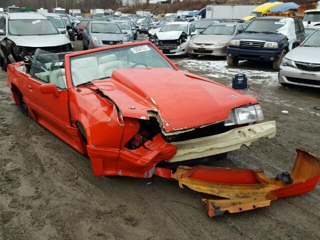 1FACP45EXPF158802 - 1993 FORD MUSTANG GT RED photo 1