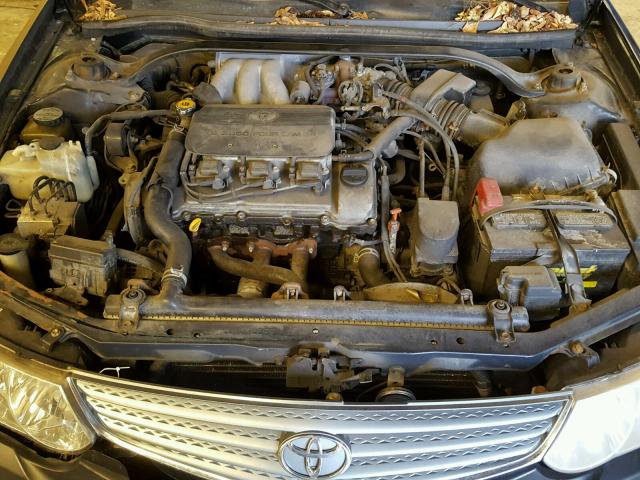 2T1CF28PX2C589429 - 2002 TOYOTA CAMRY SOLA BLUE photo 7