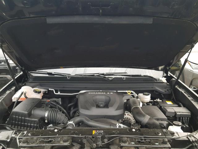 1GCPTCE12J1229171 - 2018 CHEVROLET COLORADO L BLACK photo 7