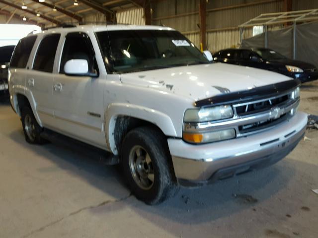 1GNEC13Z53R311721 - 2003 CHEVROLET TAHOE C150 WHITE photo 1