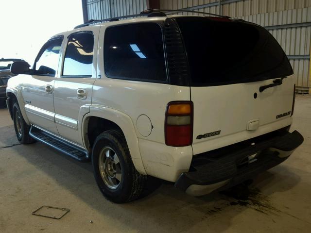 1GNEC13Z53R311721 - 2003 CHEVROLET TAHOE C150 WHITE photo 3