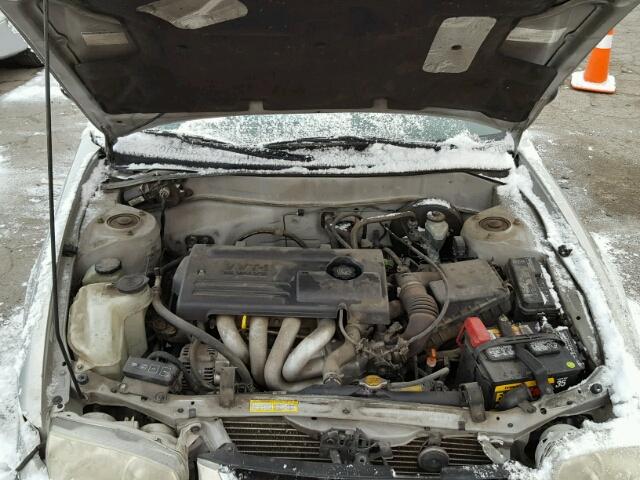 1NXBR12E92Z646299 - 2002 TOYOTA COROLLA CE SILVER photo 7