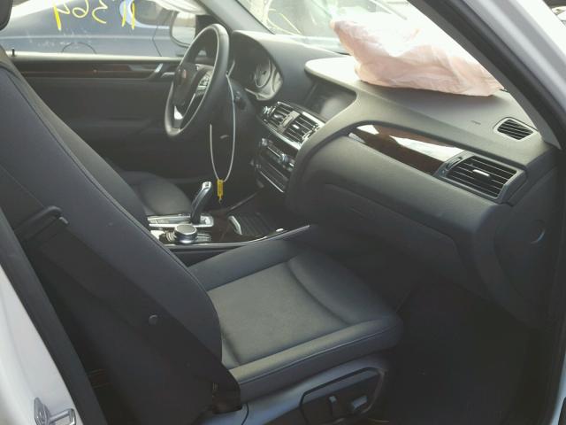 5UXWZ7C37H0V87483 - 2017 BMW X3 SDRIVE2 WHITE photo 5