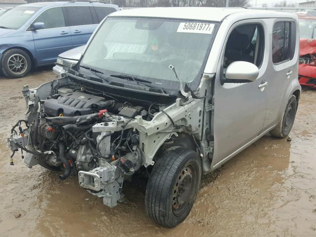 JN8AZ28R19T106689 - 2009 NISSAN CUBE BASE SILVER photo 2