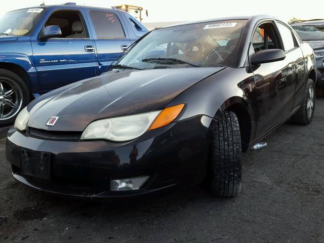 1G8AW18B57Z111626 - 2007 SATURN ION LEVEL BLACK photo 2