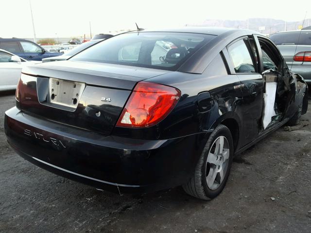 1G8AW18B57Z111626 - 2007 SATURN ION LEVEL BLACK photo 4