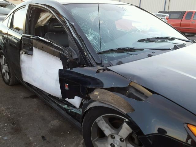 1G8AW18B57Z111626 - 2007 SATURN ION LEVEL BLACK photo 9