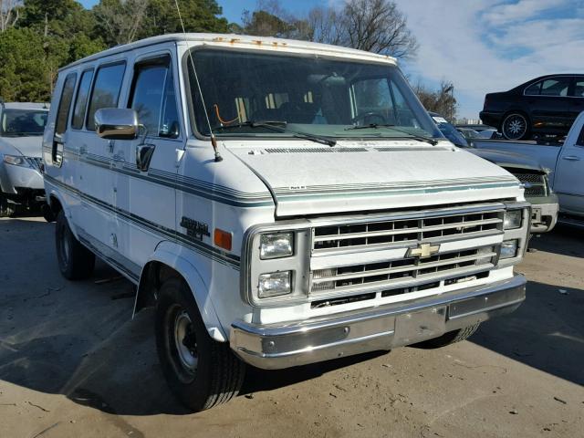 2GBEG25Z9M4146673 - 1991 CHEVROLET G20 WHITE photo 1