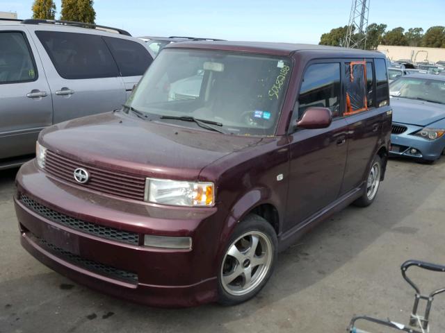 JTLKT334054026585 - 2005 TOYOTA SCION XB იასამნისფერი ფოტო 2