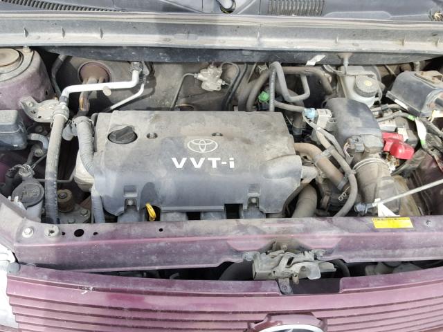 JTLKT334054026585 - 2005 TOYOTA SCION XB იასამნისფერი ფოტო 7