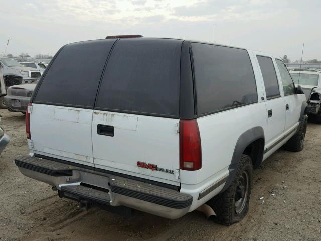 1GKGK26K6SJ766328 - 1995 GMC SUBURBAN K WHITE photo 4