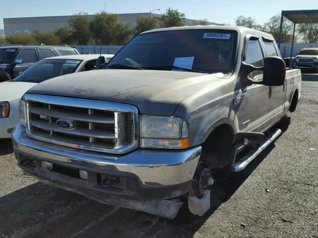 1FTNW20P03EB68502 - 2003 FORD F250 SUPER GOLD photo 2