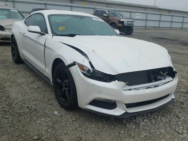 1FA6P8AM9H5316605 - 2017 FORD MUSTANG WHITE photo 1