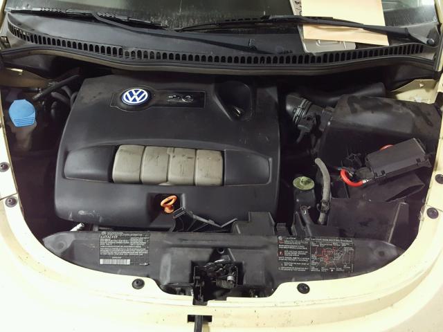 3VWCK21Y83M332774 - 2003 VOLKSWAGEN NEW BEETLE 黄色 照片 7