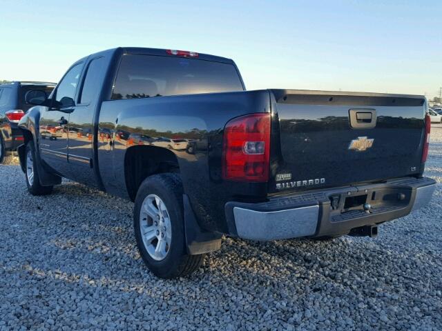 1GCRCREA6DZ393959 - 2013 CHEVROLET SILVERADO BLACK photo 3