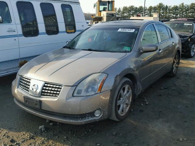 1N4BA41E04C825053 - 2004 NISSAN MAXIMA SE BROWN photo 2