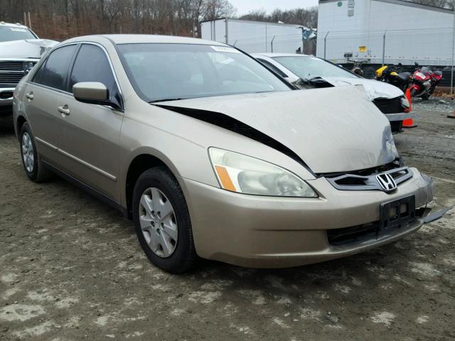 1HGCM56344A072840 - 2004 HONDA ACCORD LX GOLD photo 1