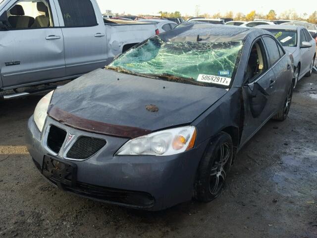 1G2ZG57BX94203625 - 2009 PONTIAC G6 GRAY photo 2