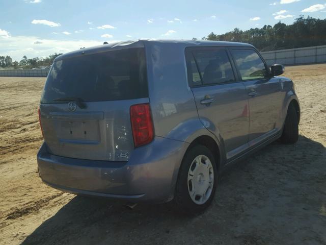 JTLZE4FEXA1116244 - 2010 TOYOTA SCION XB ნაცრისფერი ფოტო 4