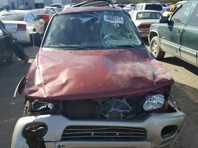 JA4LS31H61P060087 - 2001 MITSUBISHI MONTERO SP BURGUNDY photo 10