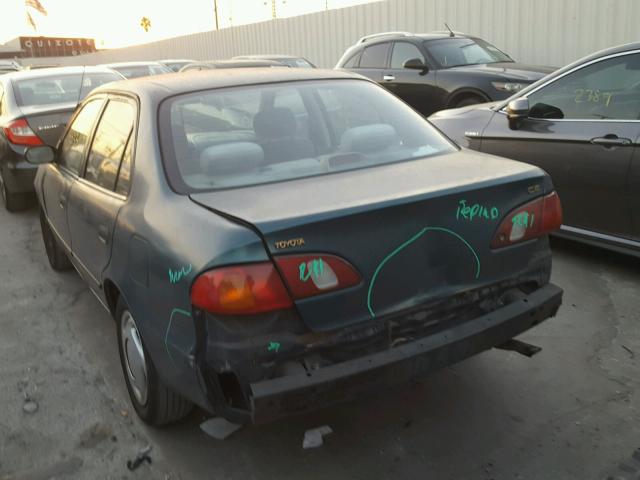 1NXBR12E1WZ047452 - 1998 TOYOTA COROLLA VE GREEN photo 3