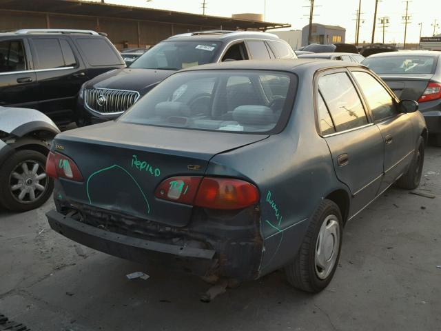 1NXBR12E1WZ047452 - 1998 TOYOTA COROLLA VE GREEN photo 4