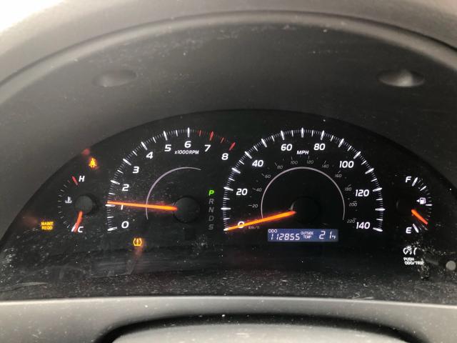 4T1BF3EK1BU121016 - 2011 TOYOTA CAMRY BASE BLACK photo 8