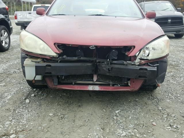 4T1BF32K52U008030 - 2002 TOYOTA CAMRY LE მუქწითელი ფოტო 9