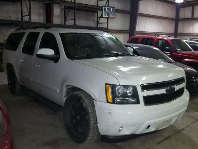 1GNFC16J37J175541 - 2007 CHEVROLET SUBURBAN C WHITE photo 1