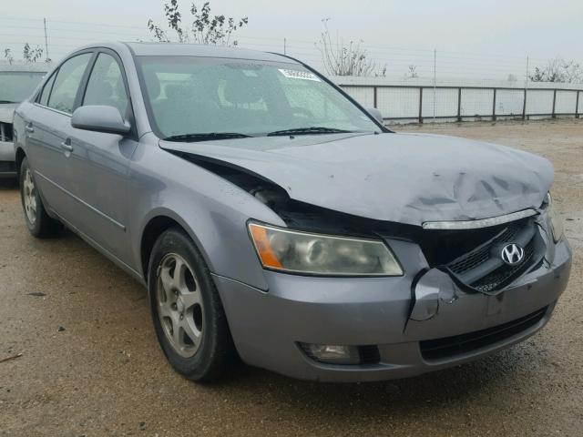 5NPEU46F46H107125 - 2006 HYUNDAI SONATA GLS GRAY photo 1