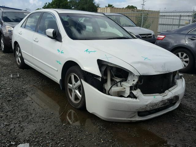 JHMCM56643C033188 - 2003 HONDA ACCORD EX WHITE photo 1