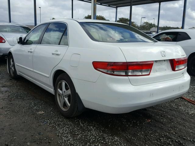 JHMCM56643C033188 - 2003 HONDA ACCORD EX WHITE photo 3