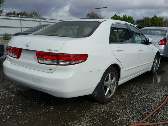 JHMCM56643C033188 - 2003 HONDA ACCORD EX WHITE photo 4