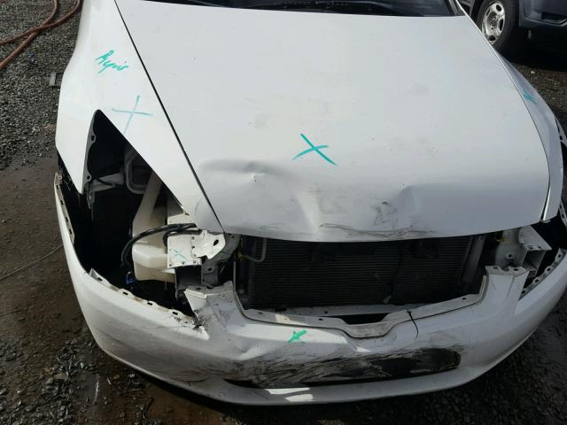 JHMCM56643C033188 - 2003 HONDA ACCORD EX WHITE photo 9