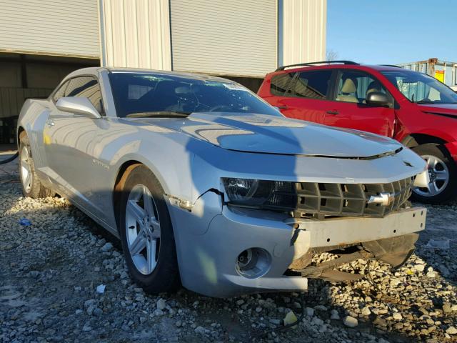 2G1FB1E36C9171707 - 2012 CHEVROLET CAMARO LT SILVER photo 1