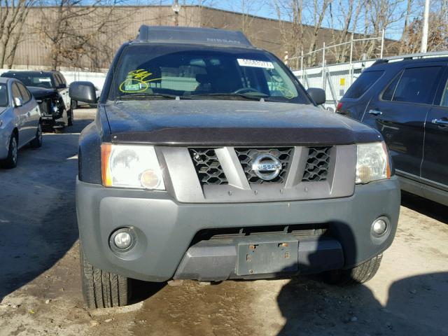 5N1AN08W95C623889 - 2005 NISSAN XTERRA OFF BLACK photo 9